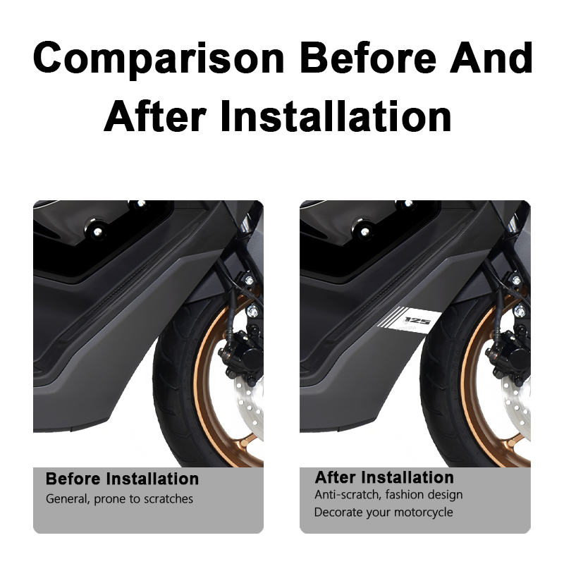 POSFIRA Motorcycle Fairing Sti - Nmax Tech Max Accessories บทวิจารณ์และราคา