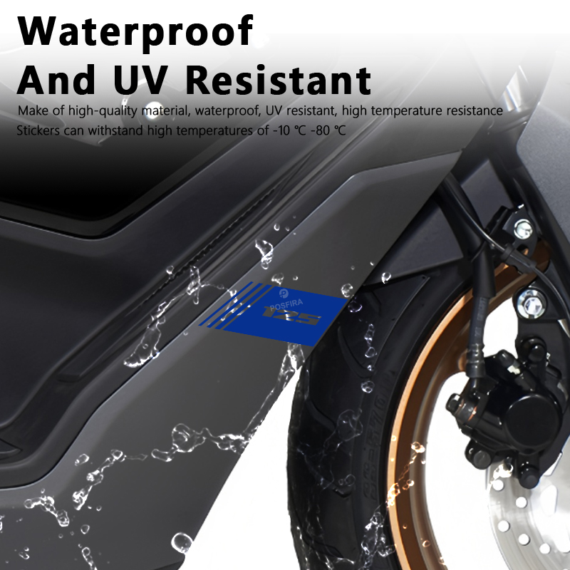 POSFIRA Motorcycle Fairing Sti - Nmax Tech Max Accessories บทวิจารณ์และราคา