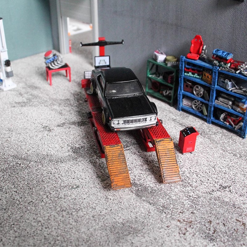 1:64 Garage Scene Accessory A  - Tech Table Accessories บทวิจารณ์และราคา
