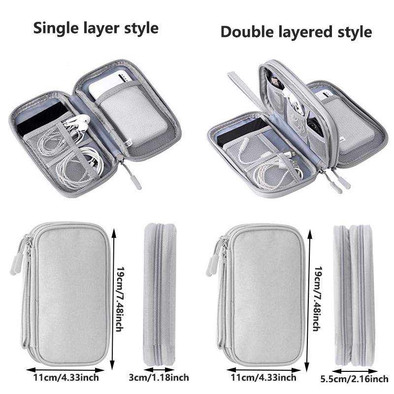 Multi-Color Portable Travel Di - Tech Accessories Organizer บทวิจารณ์และราคา