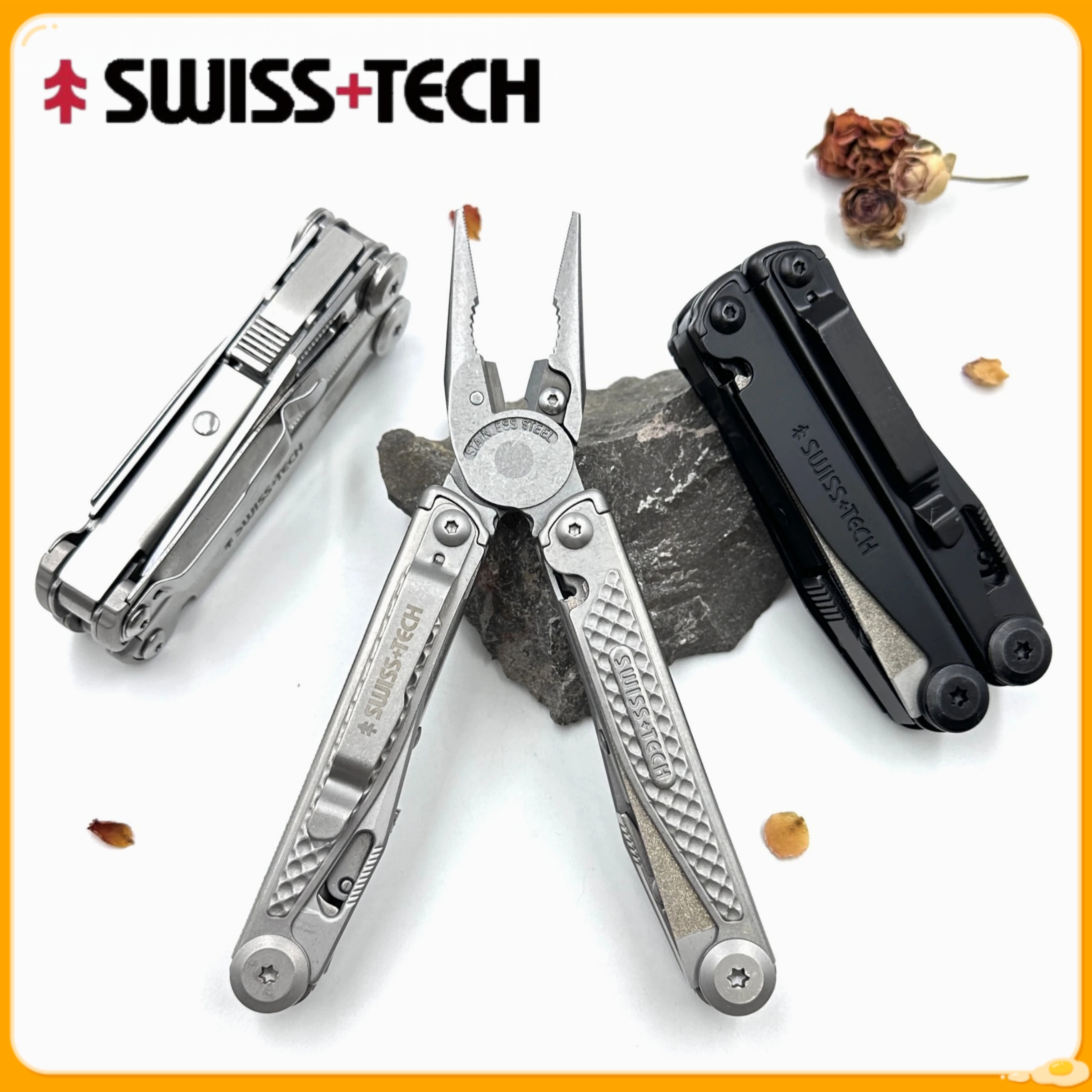 SWISS TECH 18 in 1 Multitool P - Tech Accessories Kit บทวิจารณ์และราคา