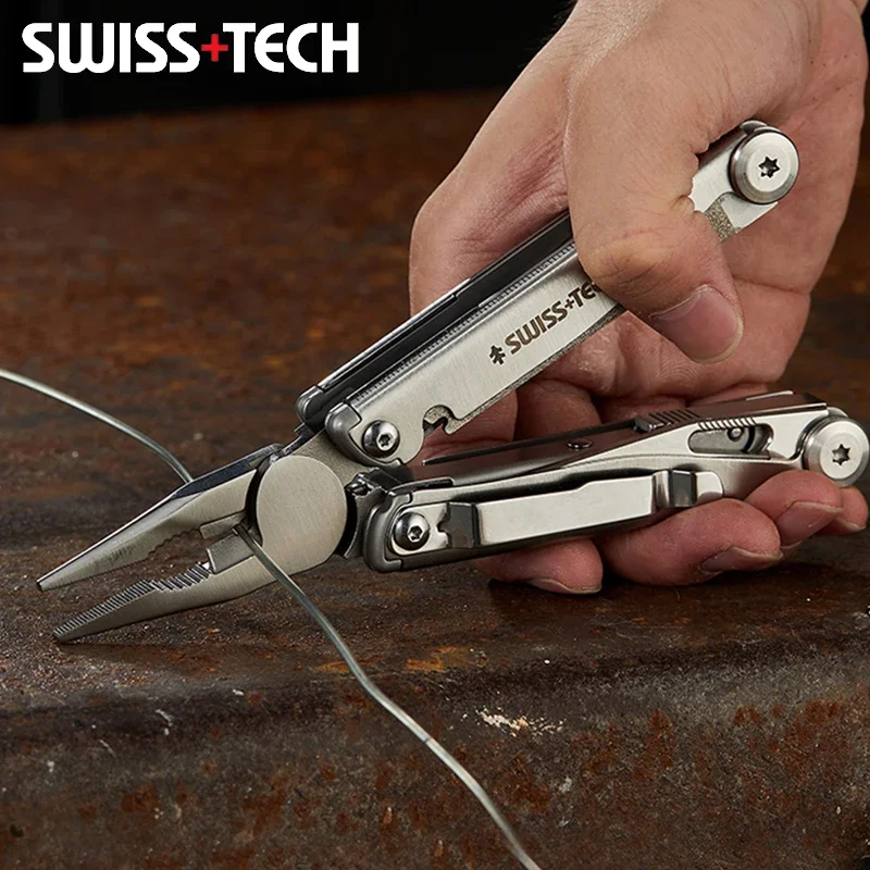 SWISS TECH 18 in 1 Multitool P - Tech Accessories Kit บทวิจารณ์และราคา