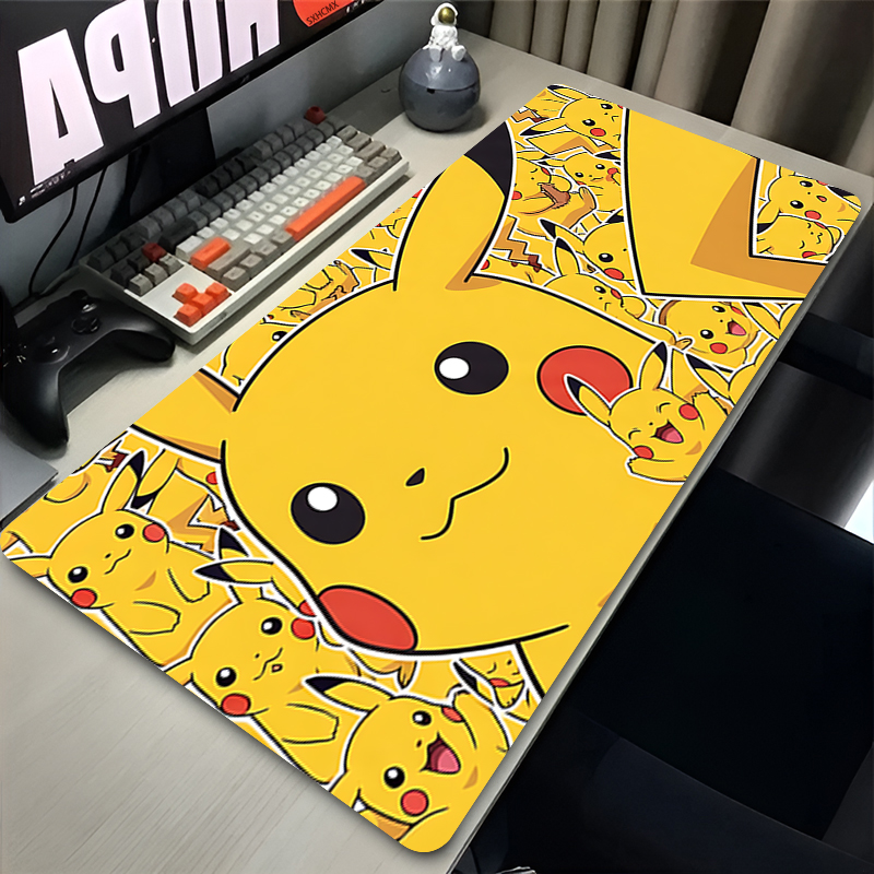 Mouse Pad P-pokemon Pikachu Co - Tech Accessories Desk บทวิจารณ์และราคา