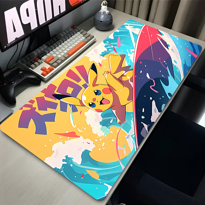 Mouse Pad P-pokemon Pikachu Co - Tech Accessories Desk บทวิจารณ์และราคา
