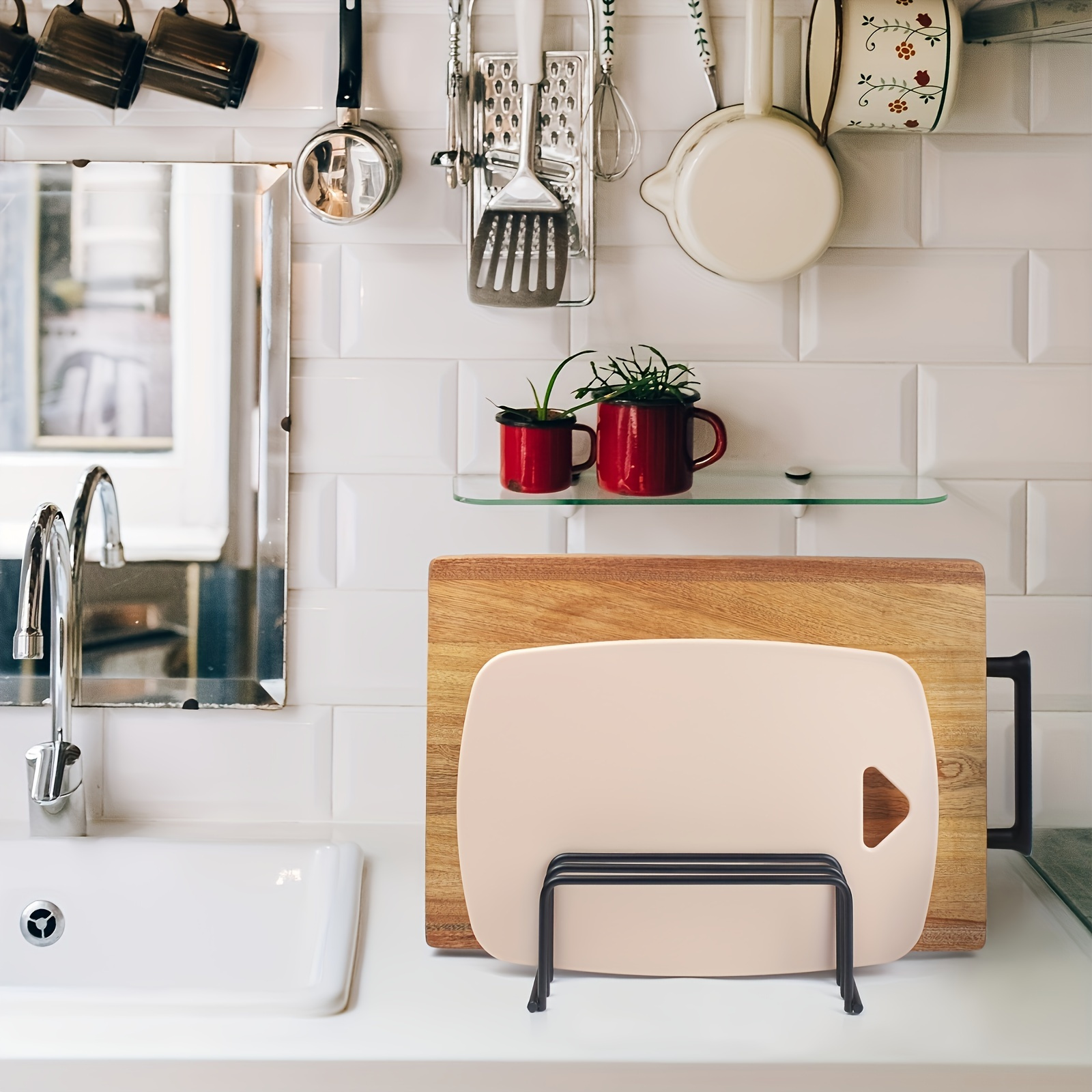 Vegetable Cutting Board Storag - Tech Accessories Organizer บทวิจารณ์และราคา