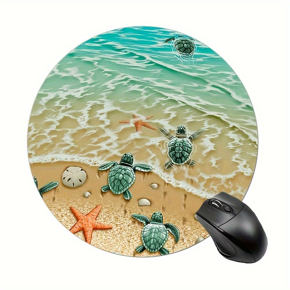 Adorable Turtle Starfish Round - Tech Table Accessories บทวิจารณ์และราคา