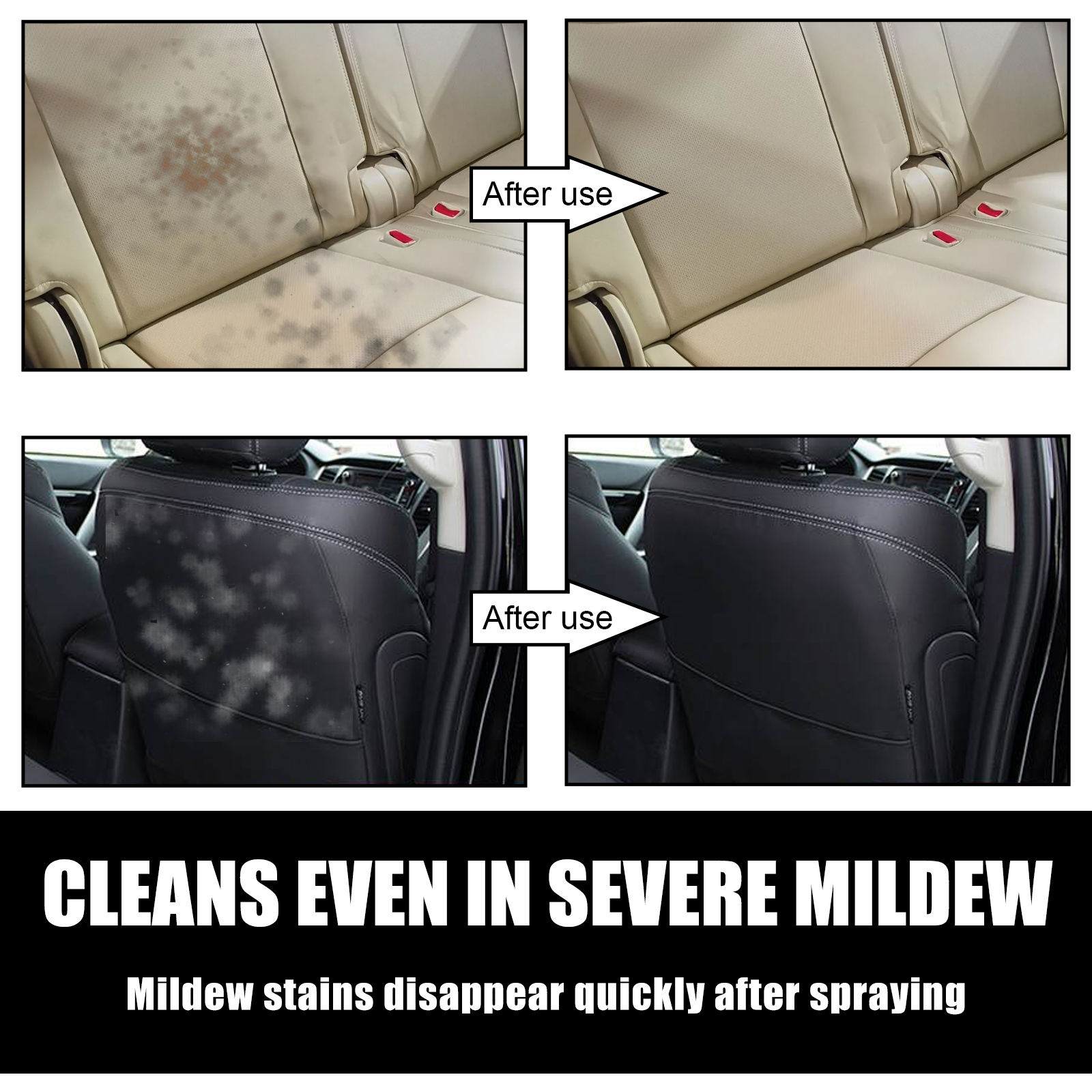 Car Mildew Remover Spray Multi - Screen Cleaner Spray บทวิจารณ์และราคา